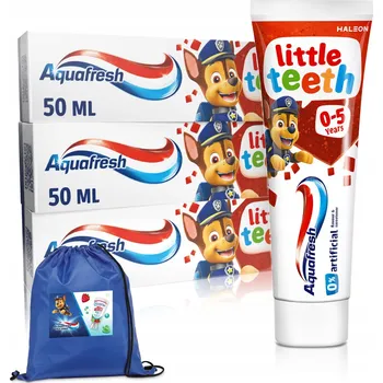 zubní pasta Aquafresh Zubní Pasta pro Děti Tlapková patrola 3x50ml + DÁREK
