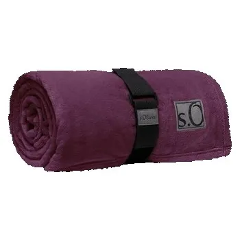 deka Deka s.Oliver polyester 150 cm x 200 cm fialová