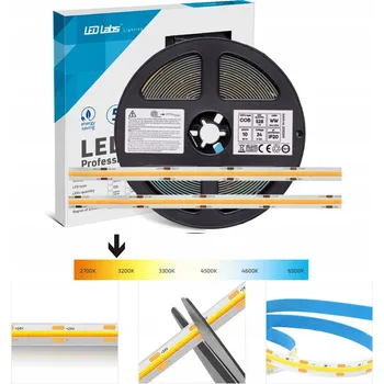 LED osvětlení 10 W 24V DC 1 m barva teplá bílá