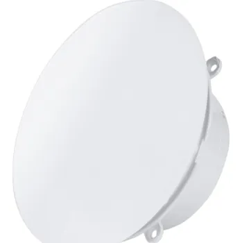 Domácí ventilátor Koupelnový ventilátor řady MMP – Skleněný panel, bílý mat. S časovačem