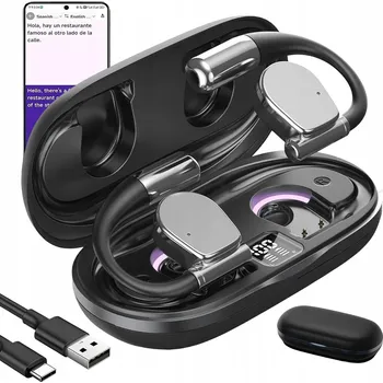 Sluchátka Jazykový překladač sluchátka pro překlad Podporuje překlady ve 137 jazycích