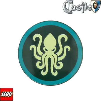 Stavebnice LEGO LEGO® Příslušenství k figurkám LEGO Štít Kruhový / Kraken / VIKING / 21358 75902pb35