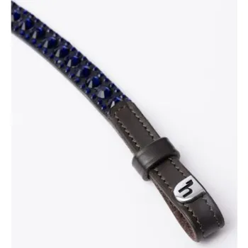 Čelenka Horze Sondrio pony hnědá/modrá