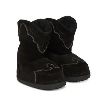 Dámská obuv Sněhule Inuikii Cowboy Emboidery 1002.024.0031 Černá 38