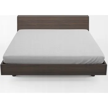 Prostěradlo Froté prostěradlo s gumou 90x200 polské šedé