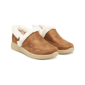 Dámské pantofle Bačkory Skechers Cozy Escape 168114/CSNT Hnědá 36