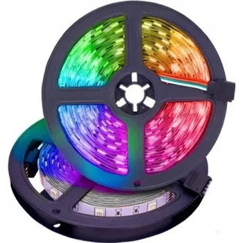 LED páska LED pásek RGB 5050 vícebarevný 5 metrů 12V 60 LED/m 14,4W/m IP63
