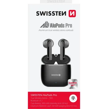 Sluchátka Bezdrátová sluchátka do uší Swissten