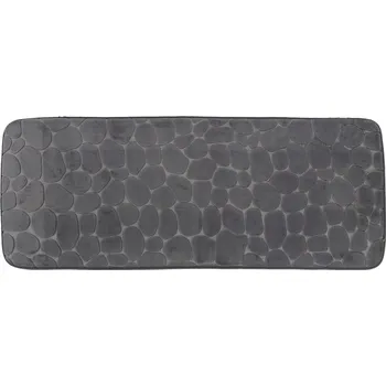 Koupelnová předložka Koupelnová předložka tmavě šedá ABSORPČNÍ podložka 45x120