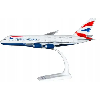 Plastikový model Model Airbus 380 British Airways - PPC 1/250