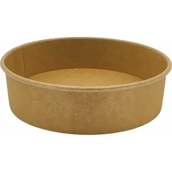 Jednorázové nádobí Salátová miska kraft eko 850 ml 50 Ks