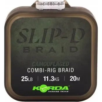 KORDA Slip-D Braid 25lb 20m šňůra