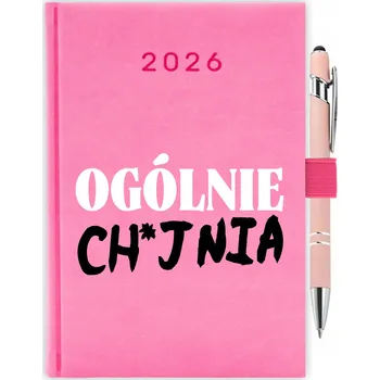 Kalendář Knižkový kalendář pro učitele 2026 A5, růžový