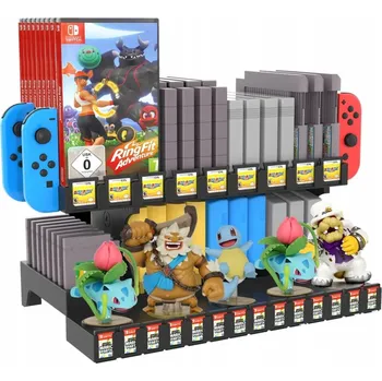 Herní konzole Organizér Stojan Konzole Hry Nintendo Switch