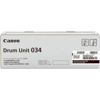 Canon drum unit 034 pro iR-C1225 a iR-C1225iF / Black / 32500str.