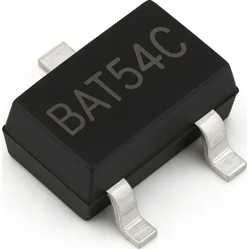 Dioda Schottkyho dioda BAT54C SMD SOT-23 NXP dvojitá společná katoda