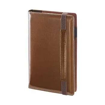 Blok Notes A6 DROPS COLLECTION OFFICE hnědý