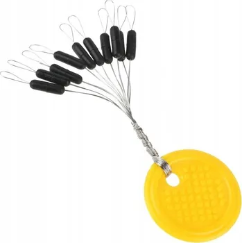 Gumové zátky Mikado Trout Campione podlouhlé velikost L 10 ks ATC-S01-L