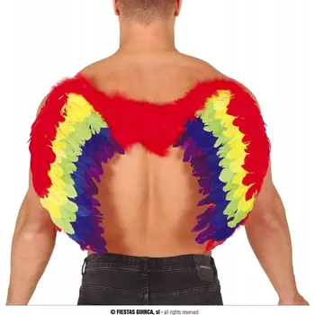 Karnevalový doplněk Andělská křídla Fiestas Guirca 80 x 50 cm