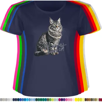 Dámské oblečení damske-levne-bavlnene-tricko-digitalni-potisk-mainska-myvali-kocka Barva: Navy - tmavě modrá, velikost: L