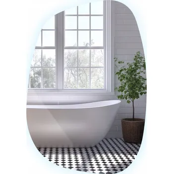 Zrcadlo Zrcadlo Bluedecor nástěnné asymetrické 679 x 470 mm