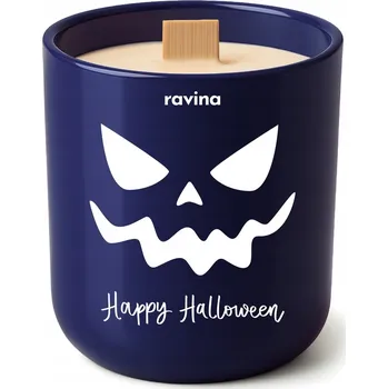 Svíčka Vonná svíčka na Halloween RAVINA – podzimní atmosféra, dekorace a ozdoba do domu