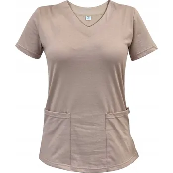 Pánská mikina Béžová elastická bavlna lékařská Mikina , velikost 4XL