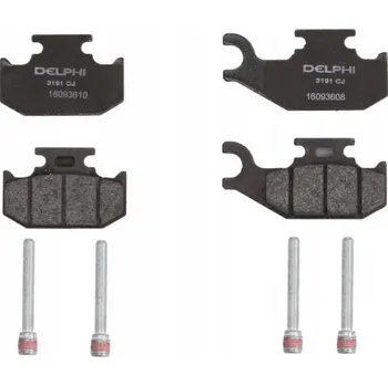 Brzdová destička DELPHI BRZDOVÉ DESTIČKY LP3191