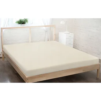 Prostěradlo Prostěradlo jersey s gumou 90 x 200 ekri