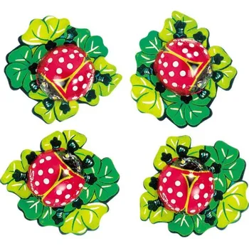 Čokoláda Storz beruška na listu z jemné mléčné čokolády 6,25g