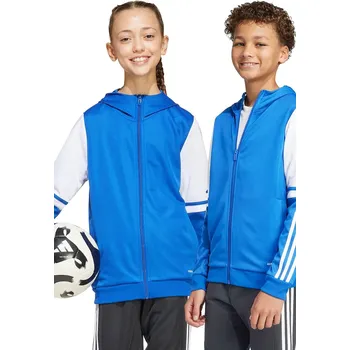 Chlapecká mikina Dětská mikina adidas Performance JD4802 modrá 57X, vel. 128