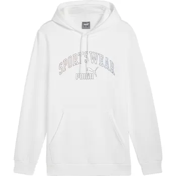 Pánská mikina PÁNSKÁ MIKINA PUMA ESS+ LOGO LAB GRADIENT HOODIE FL BÍLÁ 681775 02 vel. XL
