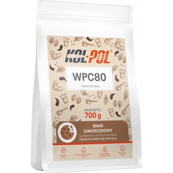 Protein Protein syrovátkový koncentrát - WPC Kol-pol prášek 700 g příchuť sušenka
