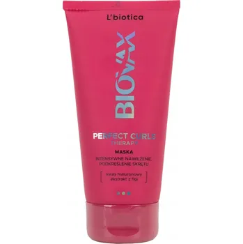 Vlasová regenerace BIOVAX Glamour Perfect Curls Therapy Intenzivně hydratační maska na vlasy pro dokonalé vlny 150 ml