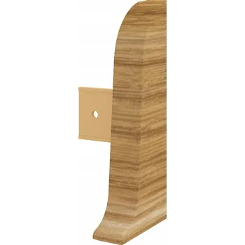 Vnitřní roh Vilo PVC 4 x 55, délka 10 cm, dub