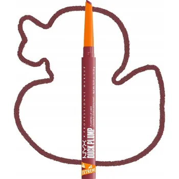 Přípravek na rty NYX DUCK PLUMP Plumping Lip Liner Konturka na rty 03 Flirty Flip
