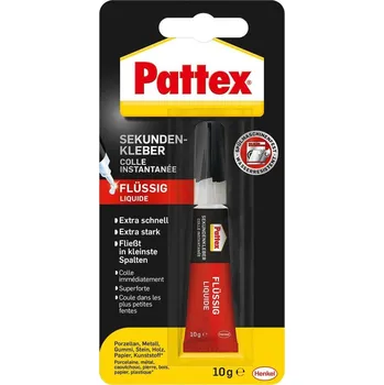 Průmyslové lepidlo Vteřinové lepidlo Pattex Superglue Classic tekuté 10g XL