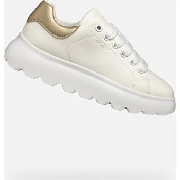 Dámská móda Bílé dívčí tenisky Geox Puffypop - Holky GEOX bílá | krémová 3425976