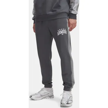 Pánské kalhoty Pánské sportovní kalhoty Under Armour UA Rival Flc CB Pants-GRY - Pánské Under Armour šedá 3426264
