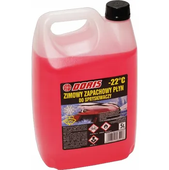 Náplň do chladiče a ostřikovače ZIMNÍ KAPALINA DO OSTŘIKOVAČŮ ČERVENÁ 5L S METANOLEM