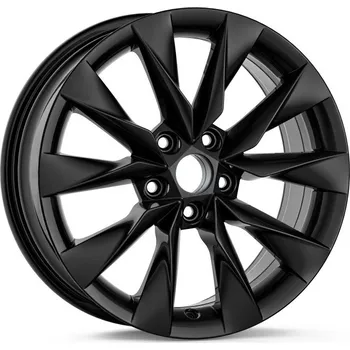 Disk Alu kolo CRYSTAL 7Jx17 5x112 ET43 - Černá metalíza