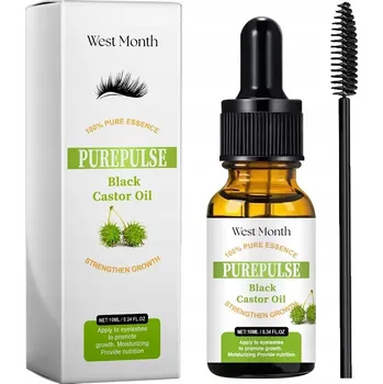 Péče o řasy a obočí West Month sérum na řasy | 10 ml | Ricinový olej pro růst řas
