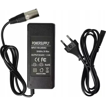 Nabíječka 36V 2,2A 3-pin pro baterie elektrokol Prophete Kreidler Zündapp