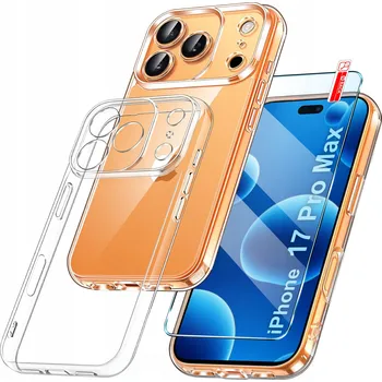 Pouzdro na mobilní telefon Zadní Kryt KrainaGSM pro Apple iPhone 17 Pro Max bezbarvý