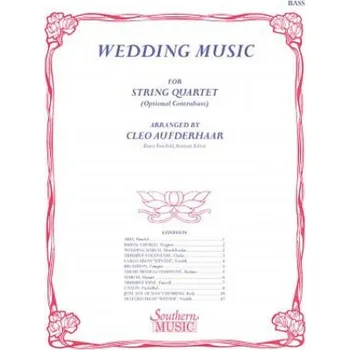Wedding Music for String Quartet – Cleo Aufderhaar (EN)