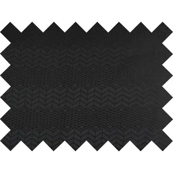 HEDVA ČESKÝ BROKÁT Vzorek brokátu 5x10cm 51323 KLIKATKY černá | 19