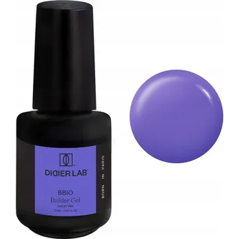 Lak na nehty Didier Lab Builder Gel BBIO Stavební Gel v lahvičce, Violet Iris, 15 ml