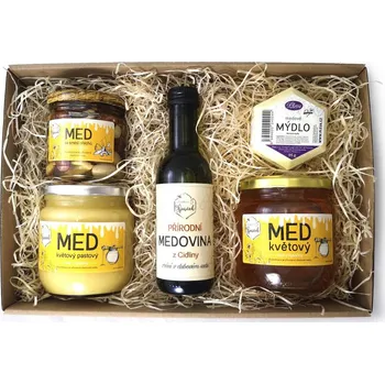 Dárkový potravinový koš Dárková medová odměna