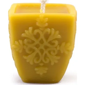 Svíčka Svíčka z včelího vosku - Vločka