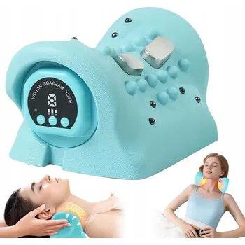Masážní přístroj POLŠTÁŘ POD KRK MASÁŽ PÁTEŘE UVOLŇOVAČ PRO KRK ÚLEVA MASÁŽNÍ PŘÍSTROJ NA BOLEST